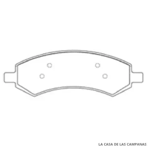 078-3254 PASTILLA DE FRENO
