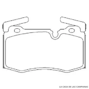 078-400999 PASTILLA DE FRENO