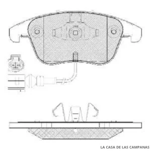 078-401081 PASTILLA DE FRENO