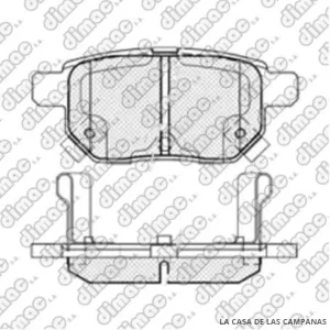 078-401145 PASTILLA DE FRENO