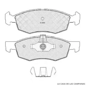 078-801115 PASTILLA DE FRENO