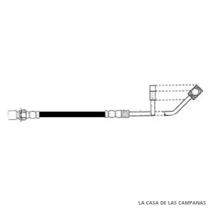 090-4060 FLEXIBLE DE FRENO
