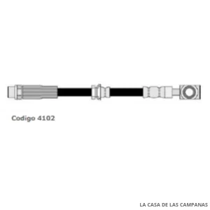 090-4102 FLEXIBLE DE FRENO