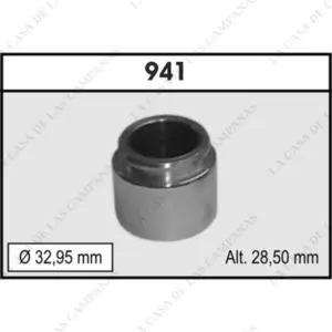 PM941 Piston De Mordaza Trasero