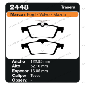 FRI-2448 Pastilla de Freno