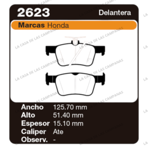 FRI-2623 Pastilla de Freno