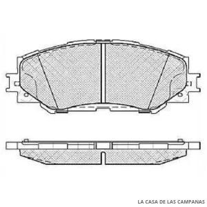 078-12226 PASTILLA DE FRENO