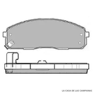 078-12360 PASTILLA DE FRENO