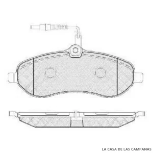 078-12495 PASTILLA DE FRENO