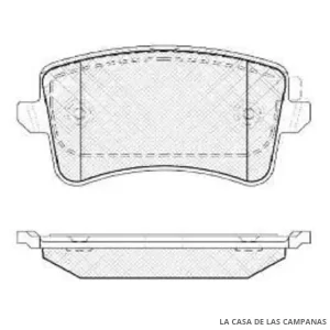 078-12523 PASTILLA DE FRENO