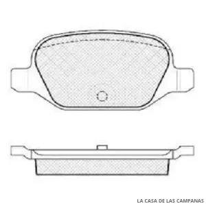 078-12959 PASTILLA DE FRENO