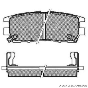 078-300153 PASTILLA DE FRENO