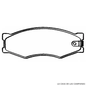 078-300163 PASTILLA DE FRENO