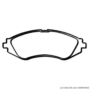 078-3143/1 PASTILLA DE FRENO