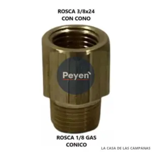 204002 CONEXION BRONCE C/CONO