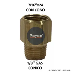204003 CONEXION BRONCE C/CONO
