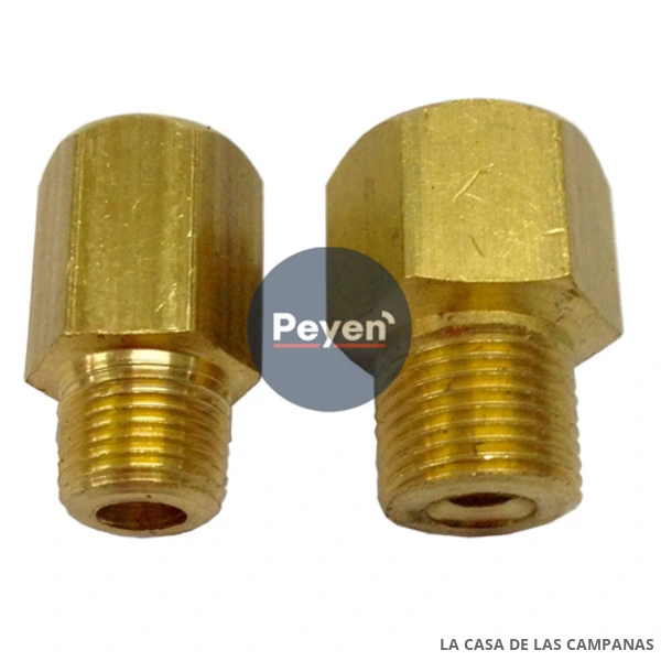 242017 Conector Bronce M 10x1 M 10x1 C/Cono
