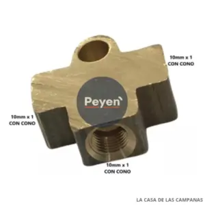265002 CONECTOR BRONCE