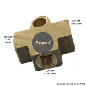 268002 CONECTOR BRONCE